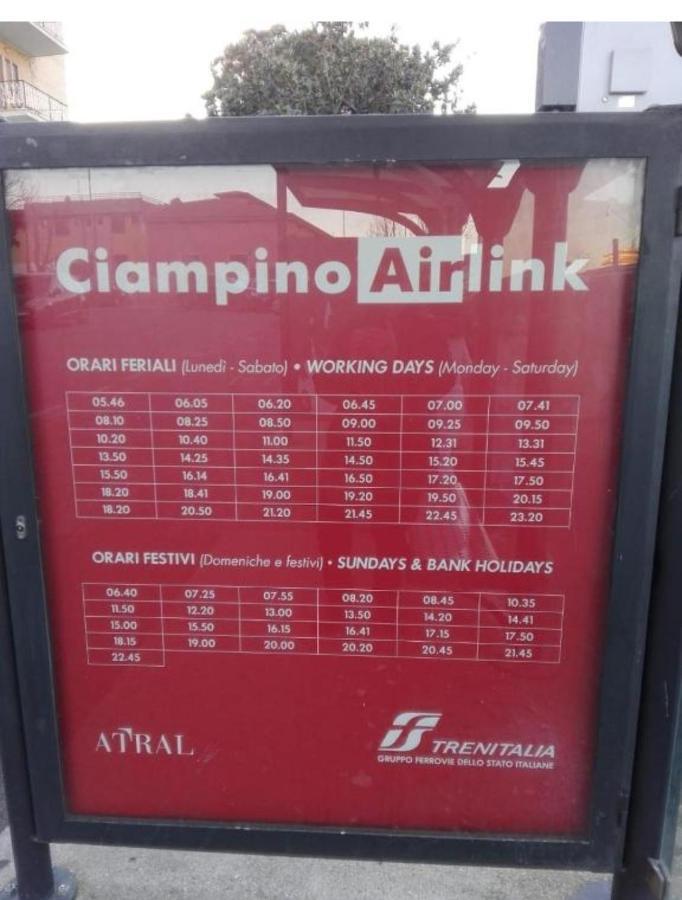 Ferienwohnung Melissa Lux Ciampino Exterior foto